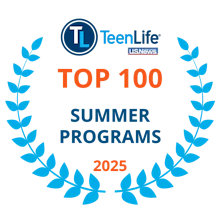 TeenLife Top 100 Summer Programs 2025 badge