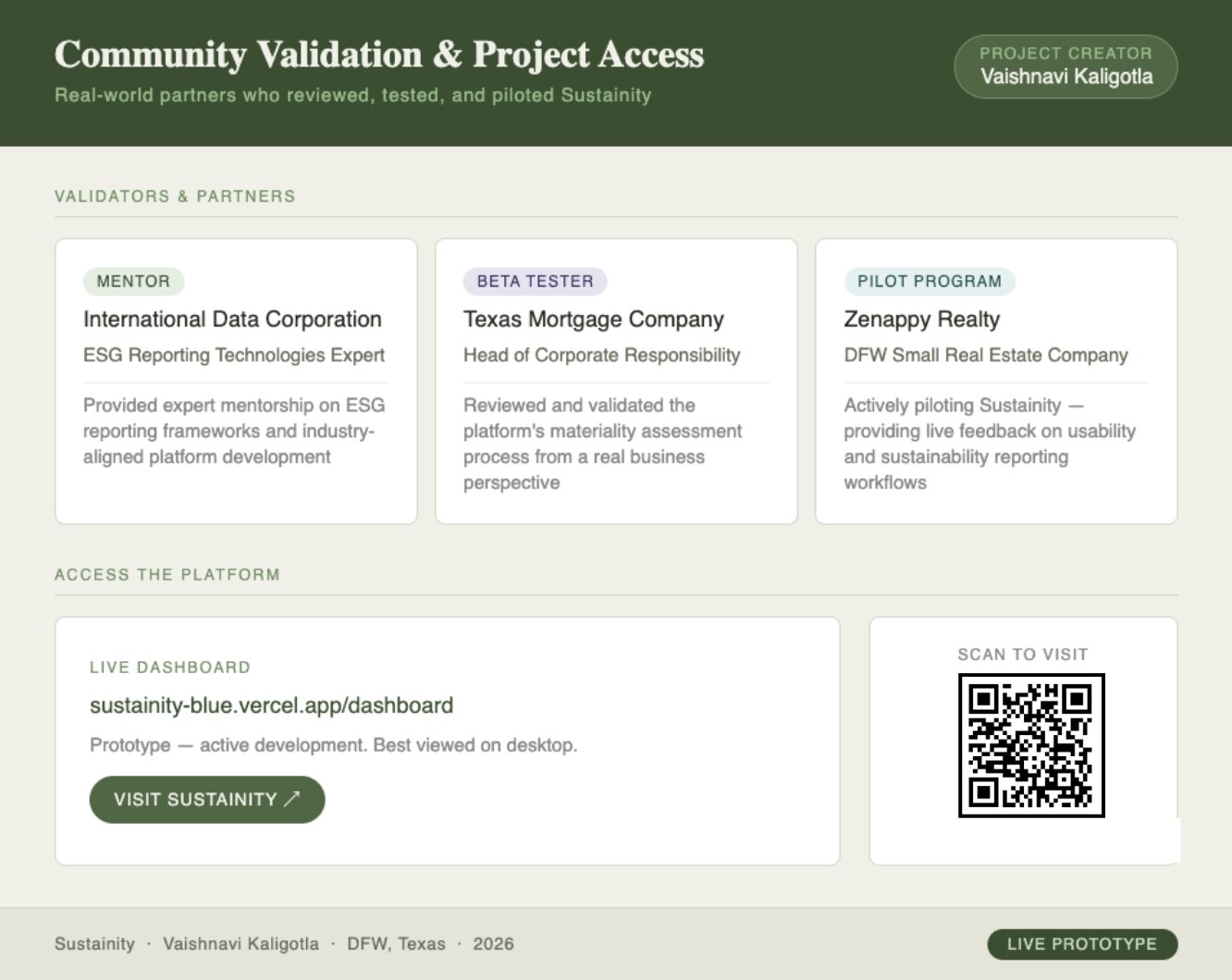 Vaishnavi Kaligotla, Sustainity: Sustainability for Small Business, image 1